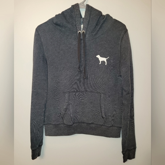 PINK Victoria's Secret Tops - Victoria's Secret Pink Love Pink Hoodie